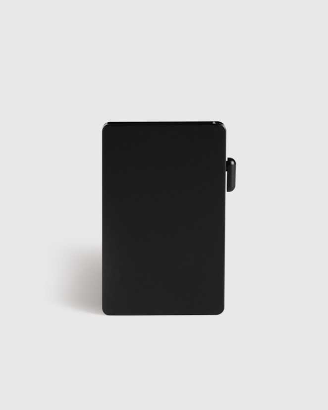 Black Titanium RFID Card Holder
