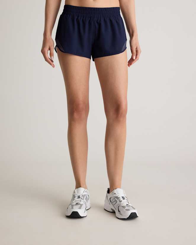 Deep Navy Classic Low-Rise Running Shorts 2.5"
