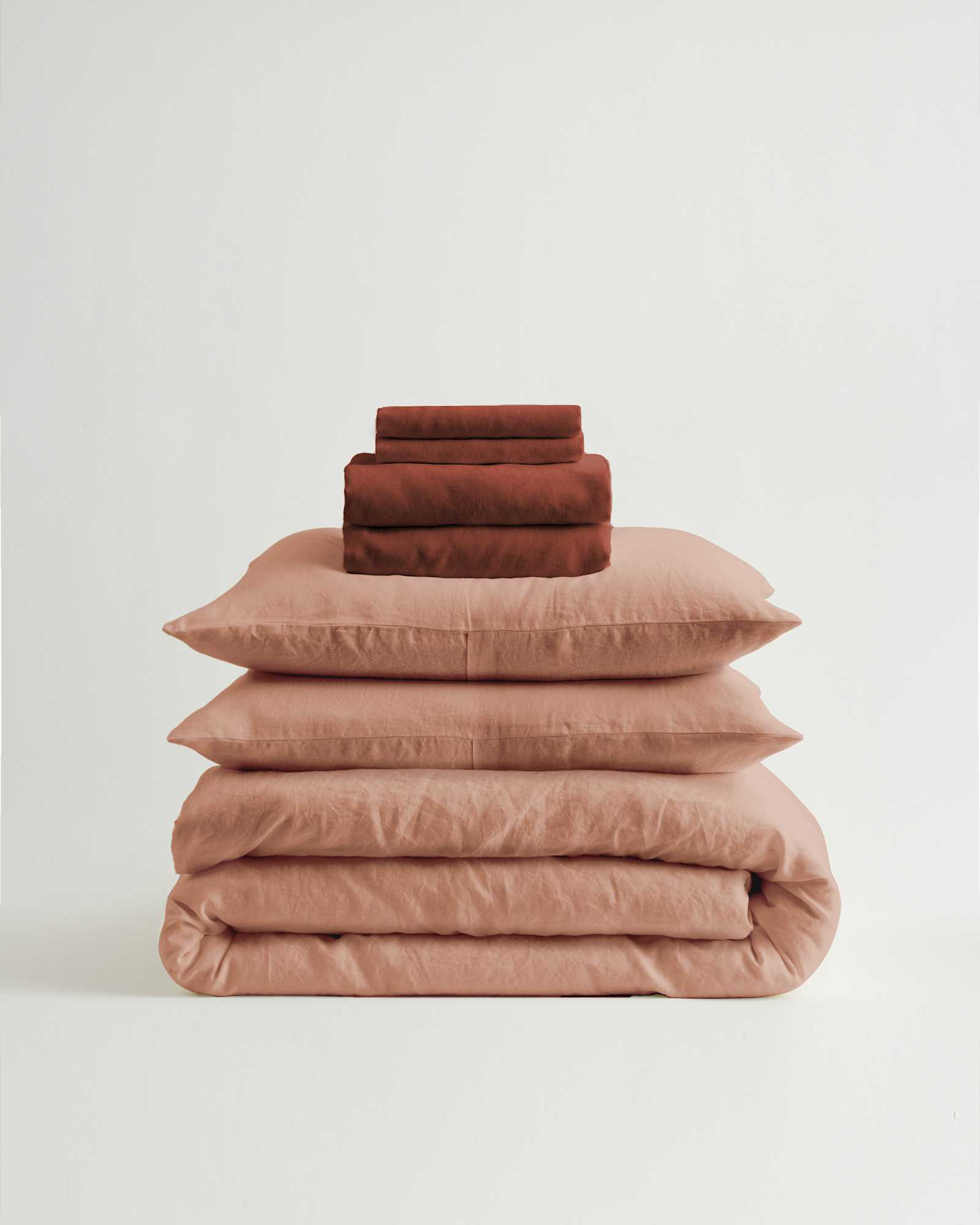 LinenSet BaseDesertSunset SheetWhite 1