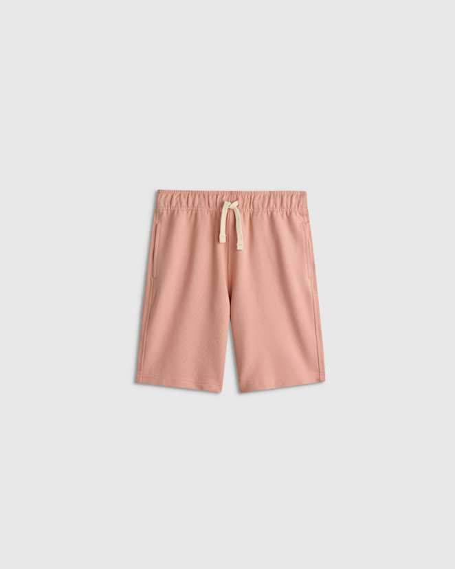 Pink Rose Organic Cotton French Terry Short