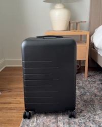 Carry-On Suitcase Black VictoriaSchneider 4x5 Thumbnail