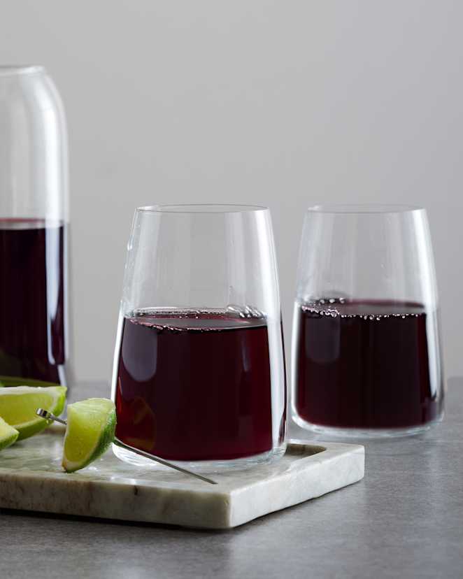 No Color Sensa Stemless Red Wine Glass (Set of 6)