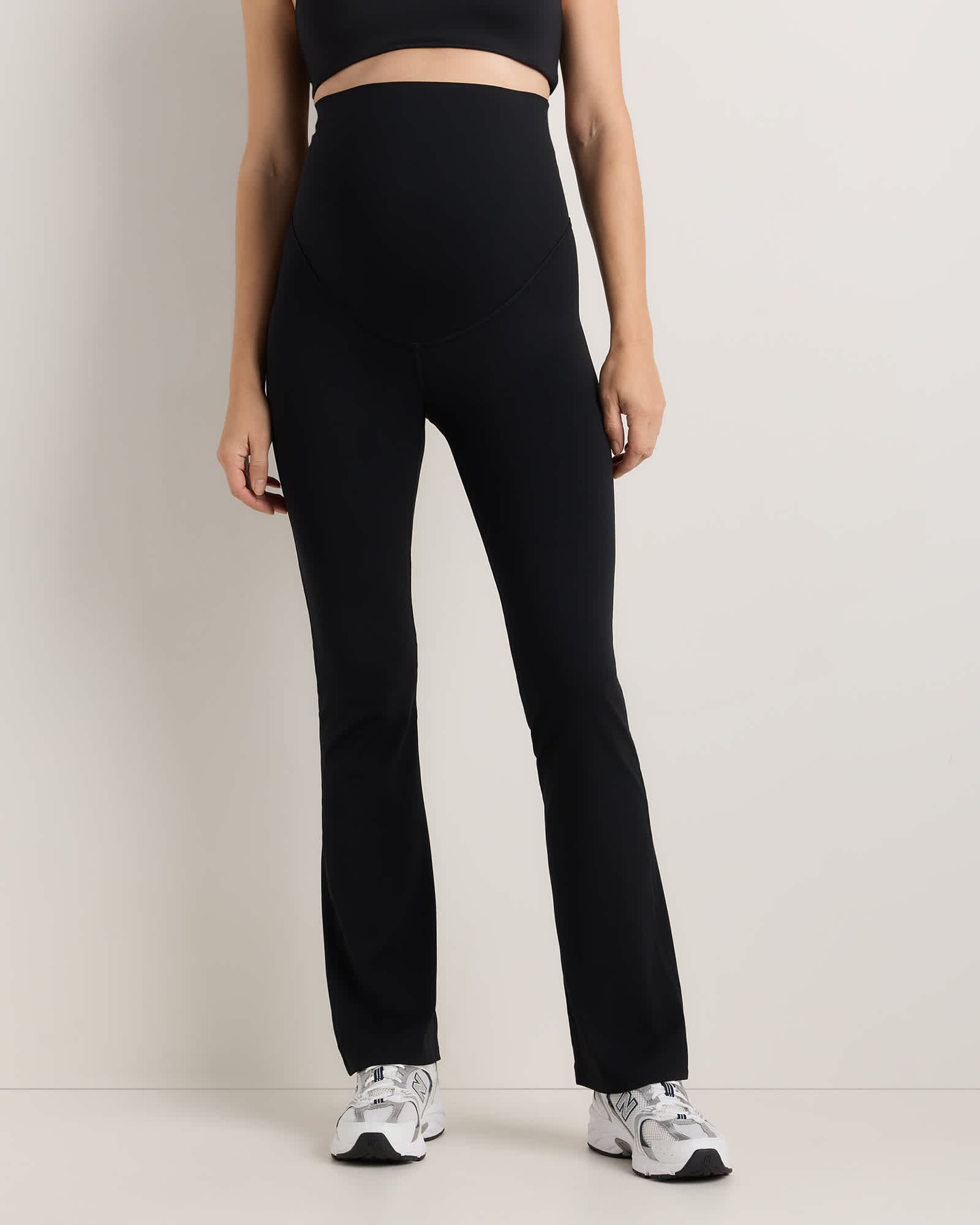 Black Ultra-Form Maternity Bootcut Pants
