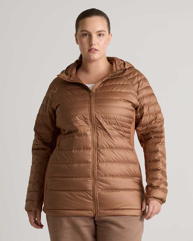 Sienna Lightweight Down Packable Long Puffer Jacket