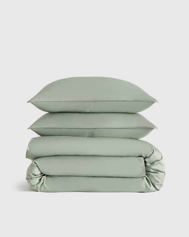 Sage Bamboo Duvet Cover Set