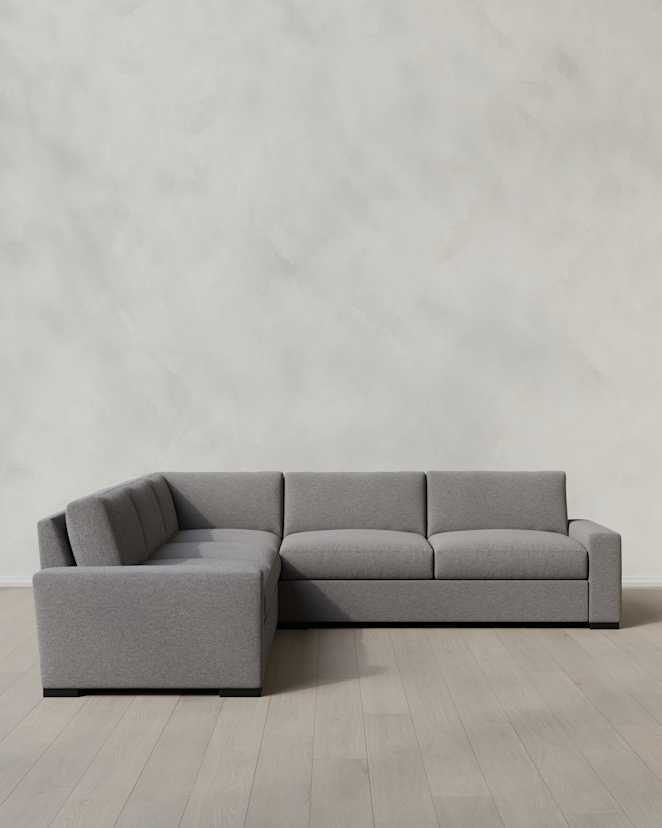 Ash Stillman L Sectional in Performance Basketweave