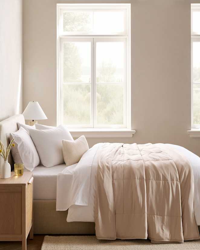 Sand Bamboo Comforter