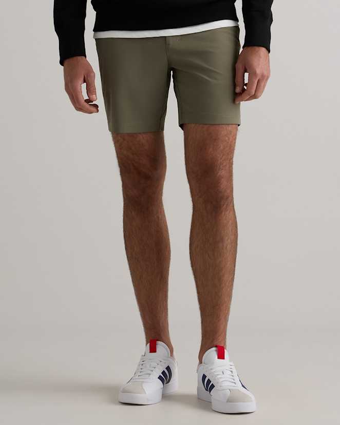 Faded Cargo Green Men's Ultimate Commuter Shorts - 7"