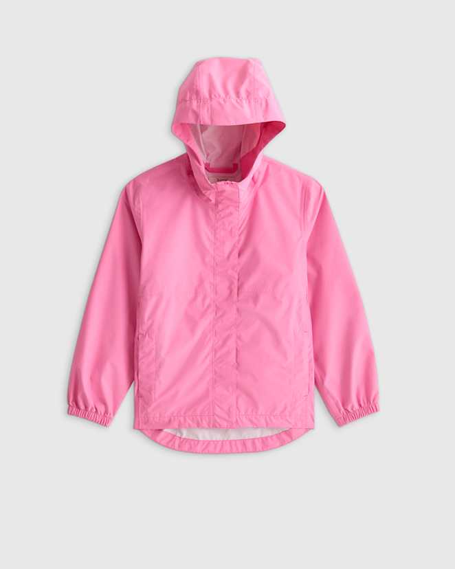 Pink Cosmos Weather Proof Lightweight Rain Jacket