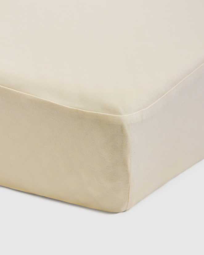Natural Protecteur de matelas imperméable en coton biologique pour berceau