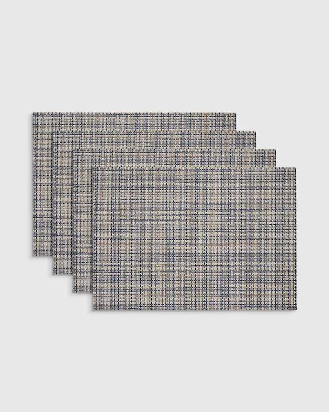 Coast Basketweave Easy-Care Rectangular Placemat, Set of 4 by Chilewich