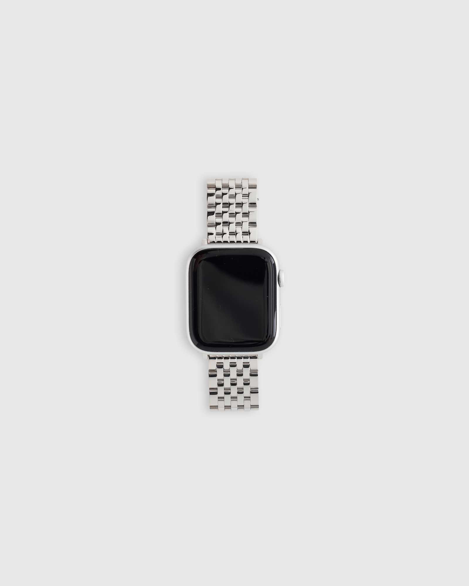 silver Stainless Steel Bracelet Apple Watch Band