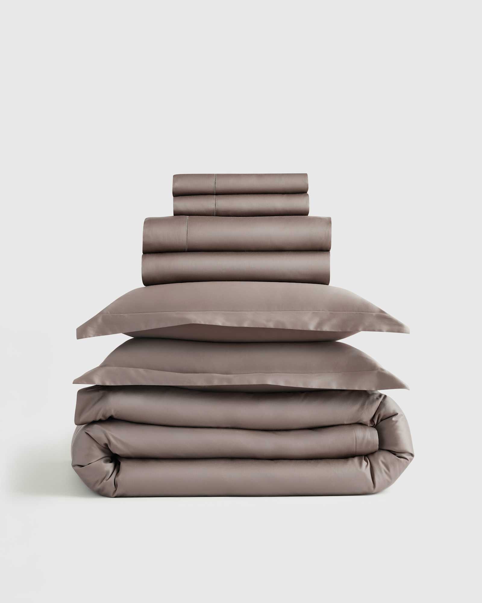stone Signature Giza Cotton Sateen Deluxe Bedding Bundle