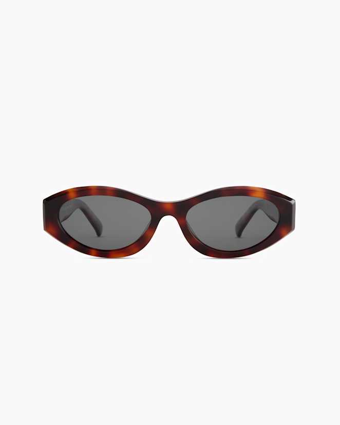Ginger Tortoise with Grey Lens Milan Polarized Acetate Sunglasses