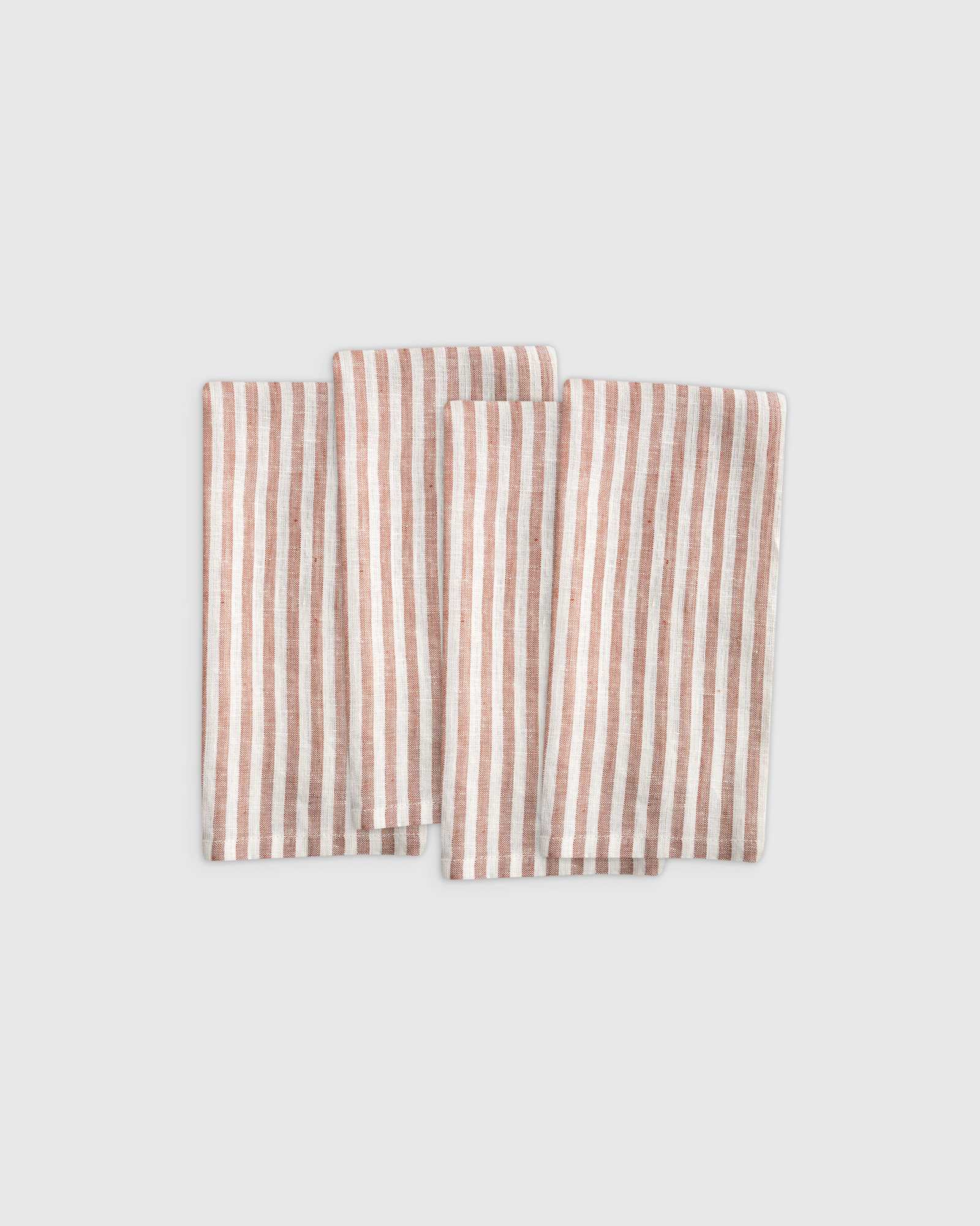 Terracotta:White Stripes 4