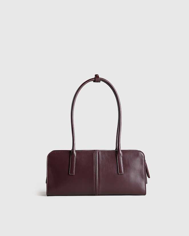 Deep Plum Bea Shoulder Bag