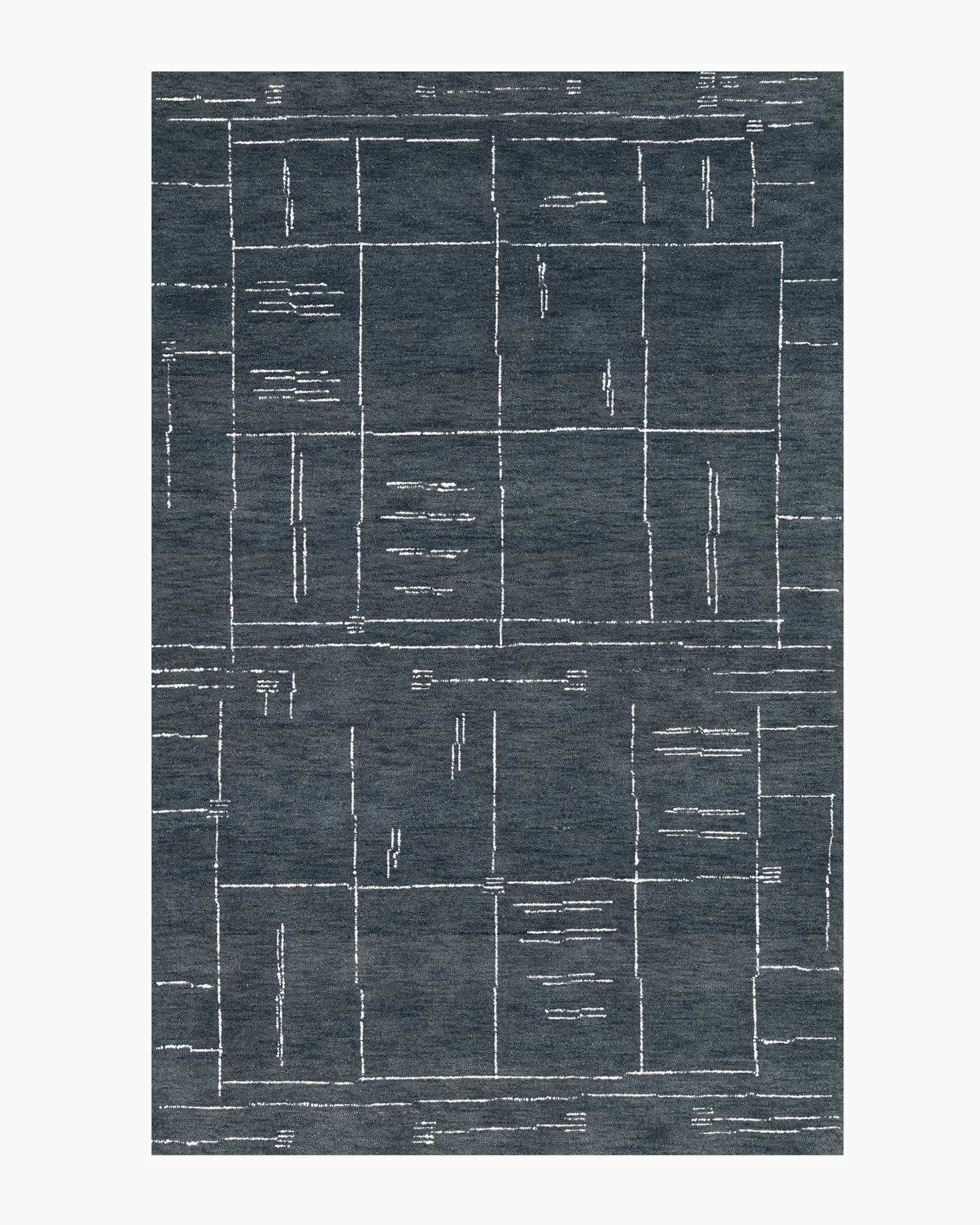 Blue Carson Wool Rug