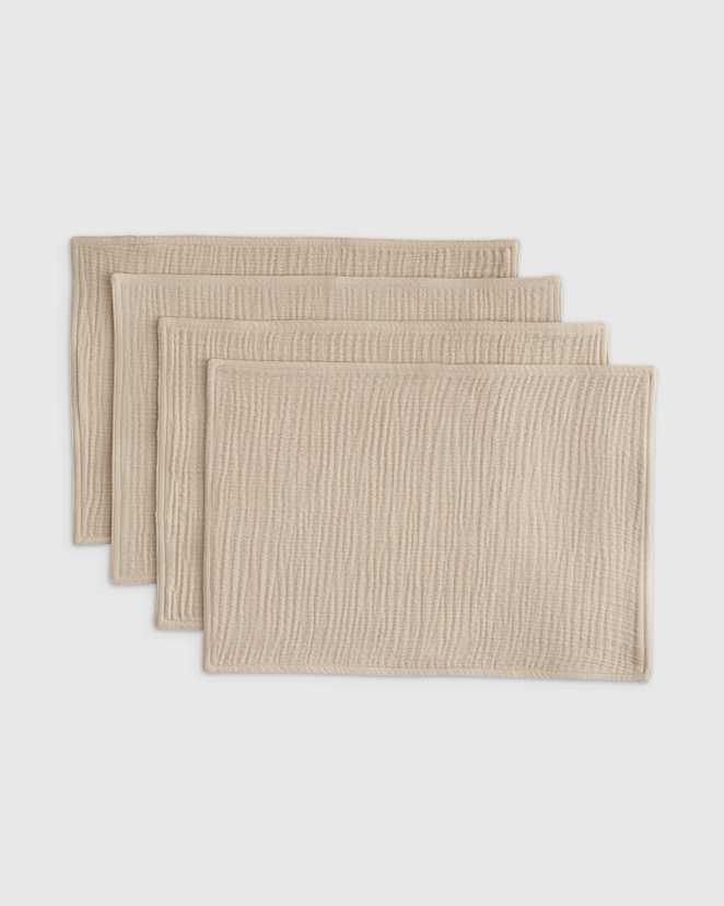 Dune Organic Airy Gauze Placemats