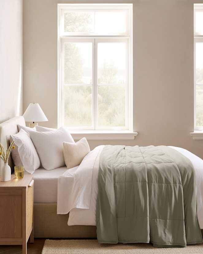 Sage Bamboo Comforter