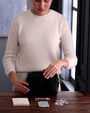 Black Quilted crossbody bag video