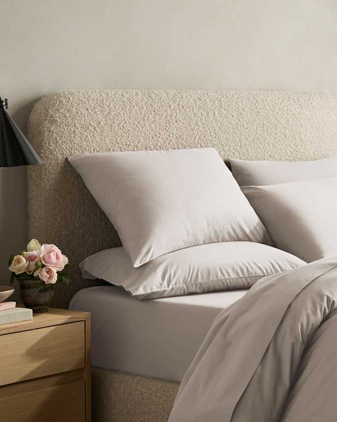 Dove Organic Crisp Percale Sham Set
