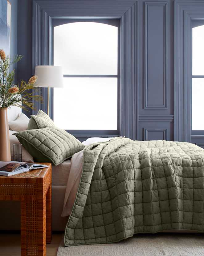 Willowleaf European Linen Box Quilt