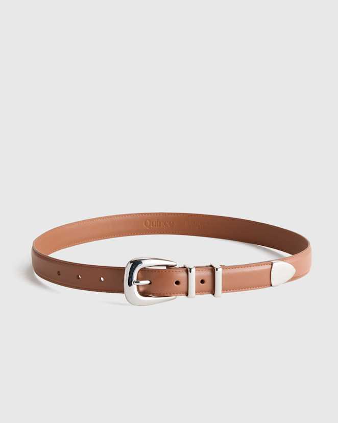 Nutmeg Lola European Leather Western Belt
