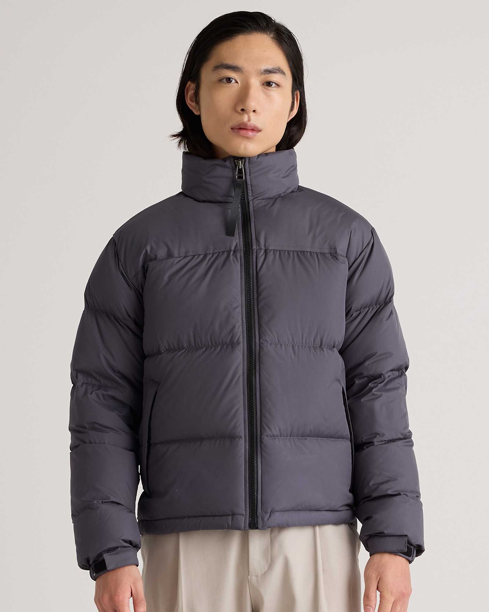 Carbon Grey Responsible Down Puffer Jacket