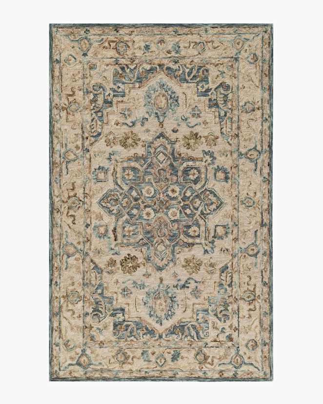 Blue Brenner Wool Rug