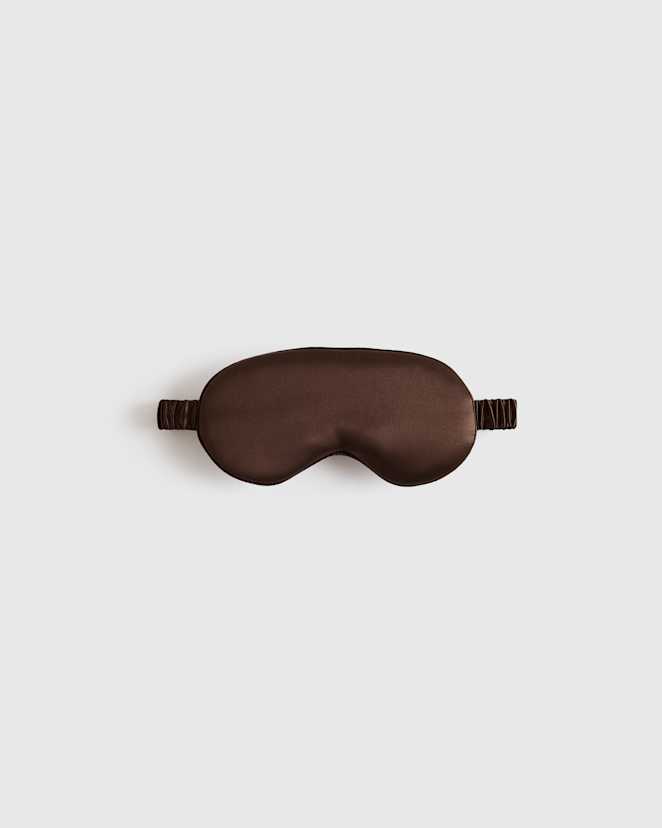 Espresso Mulberry Silk Beauty Sleep Mask