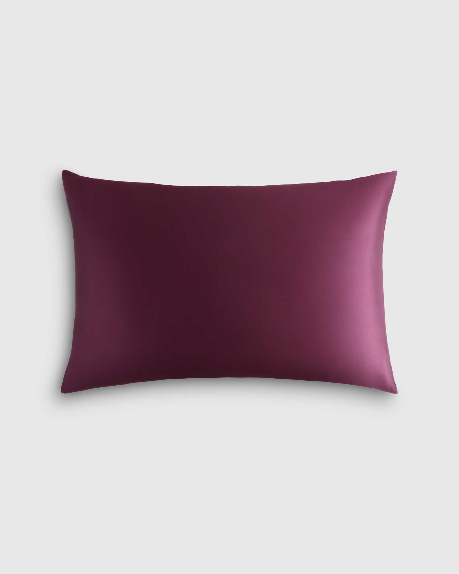 plum 100% Mulberry Silk Pillowcase