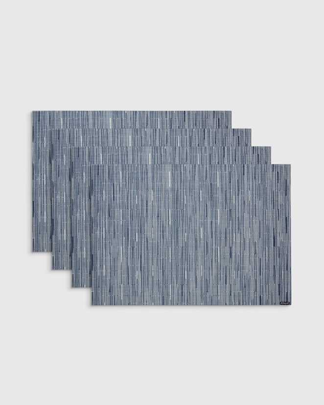 Rain Bamboo Easy-Care Rectangular Placemat, Set of 4 by Chilewich
