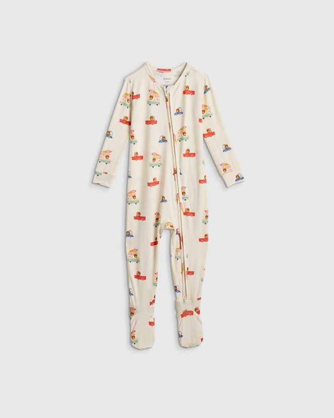 Ice Cream Bears Bamboo Footie Pajama