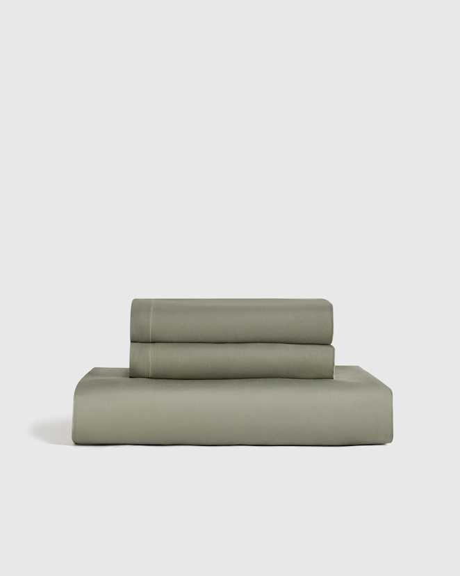 Sage Bamboo Fitted Sheet Set