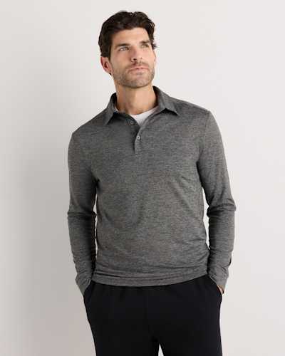 Flowknit Breeze Performance Long Sleeve Polo