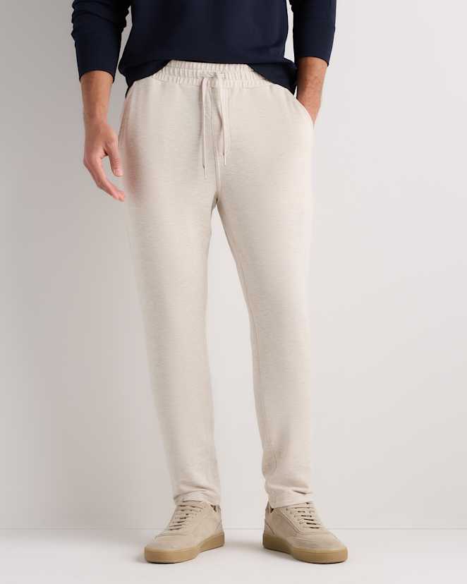 Heather Oatmeal Supersoft Fleece Joggers