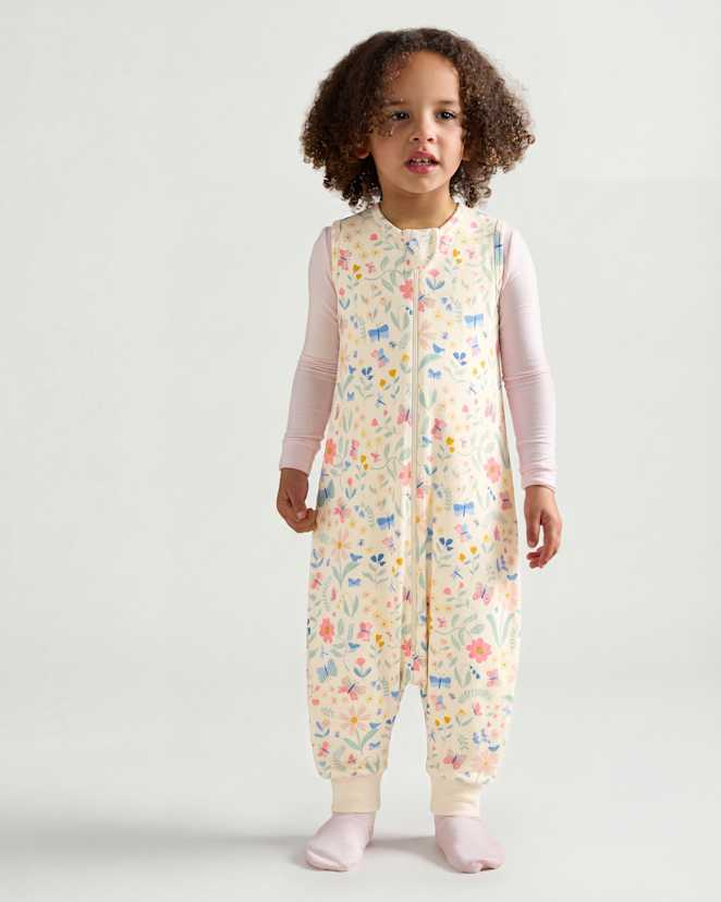 Wildflower Dreams Bamboo Sleep Bag Walker 1.0 TOG