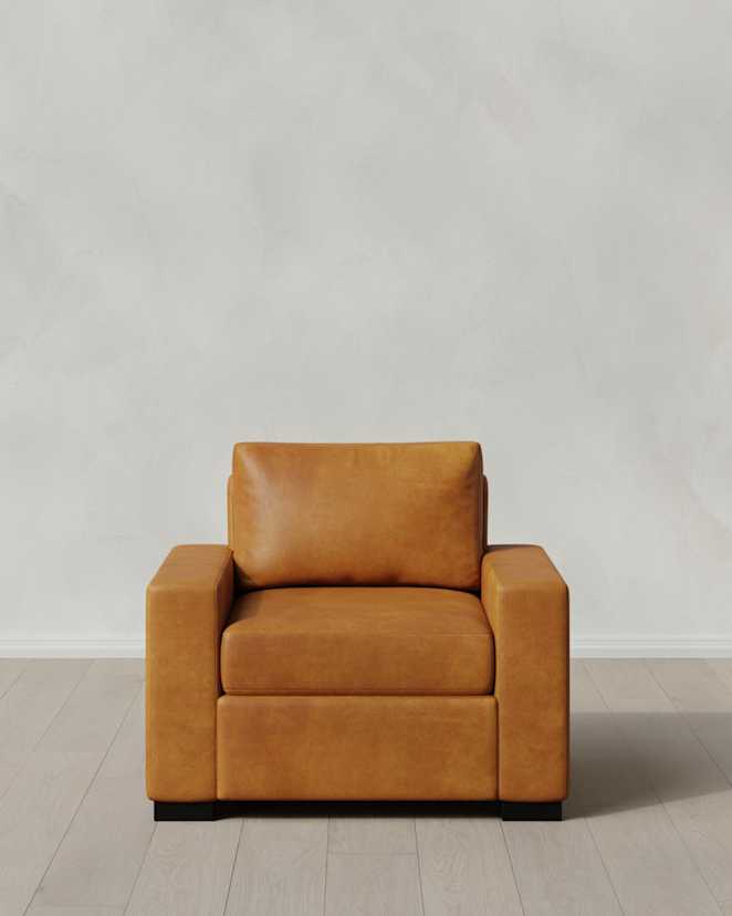 Scotch Stillman Accent Chair in Leather