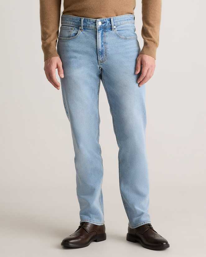 Arctic Blue Warren Stretch Straight Jeans