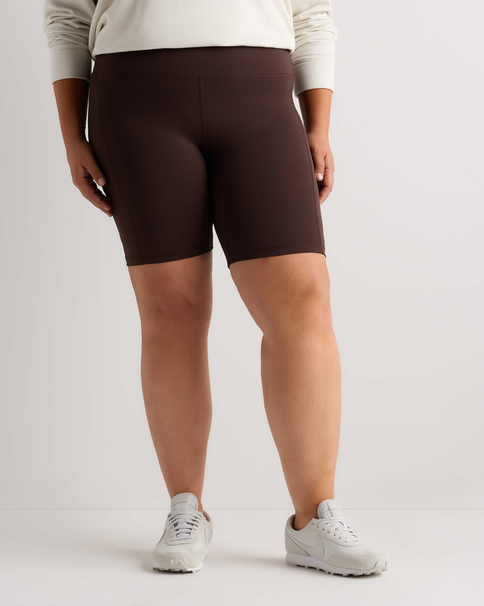 Espresso Ultra-Form Pocket Bike Short - 9"