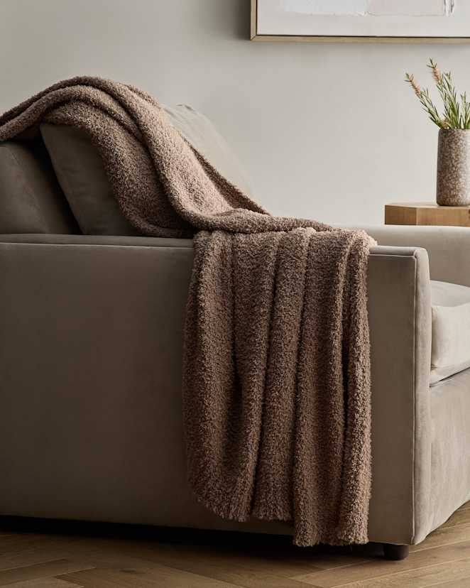 Walnut Everyday Cozy Throw