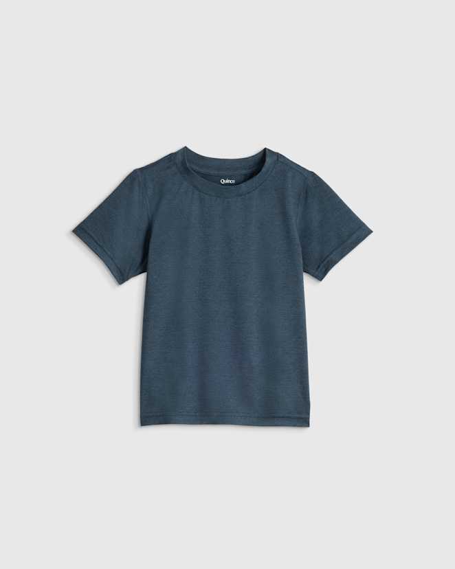 Navy Flowknit Breeze Tee