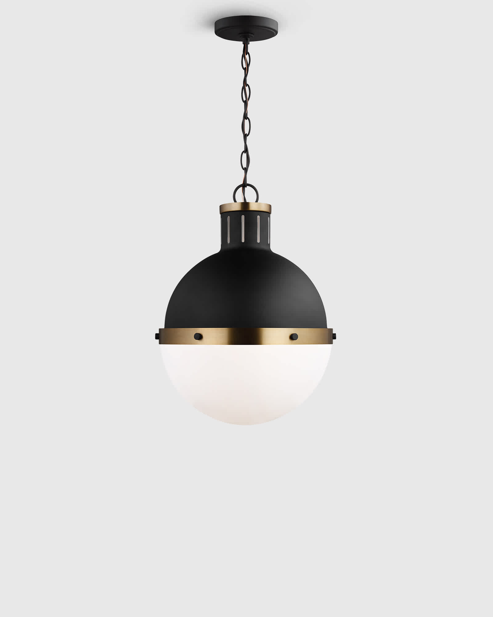 Industrial Globe Blk Medium