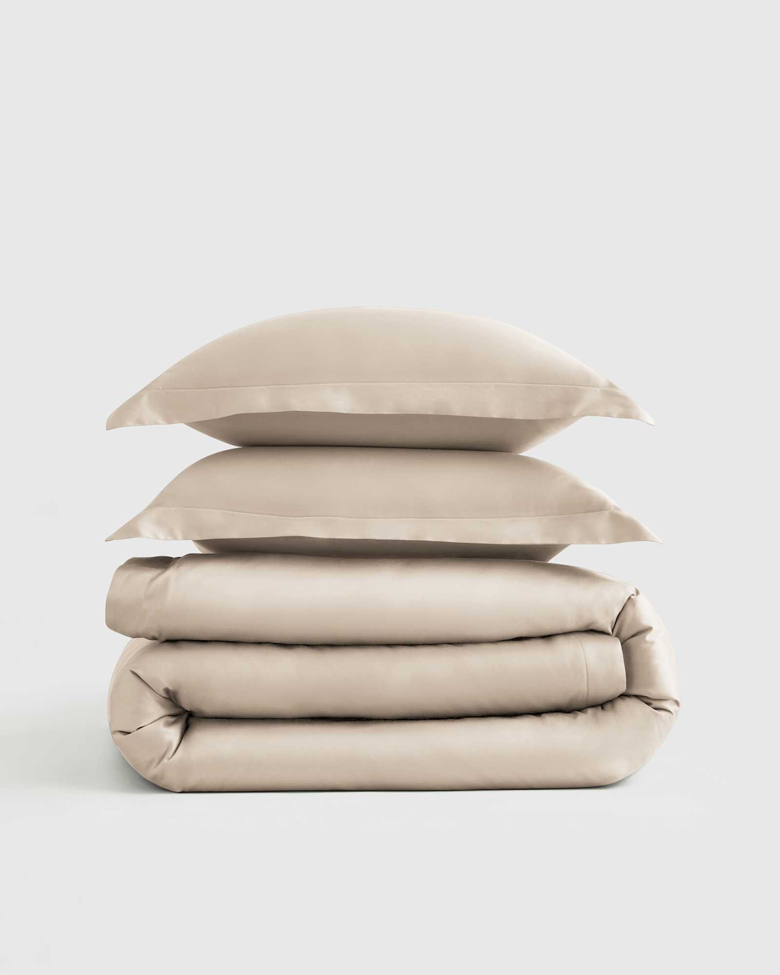 Sand Signature Giza Cotton Sateen Duvet Cover Set