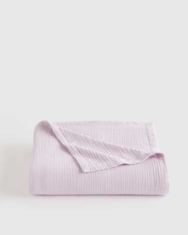 Orchid Couverture en gaze de coton biologique