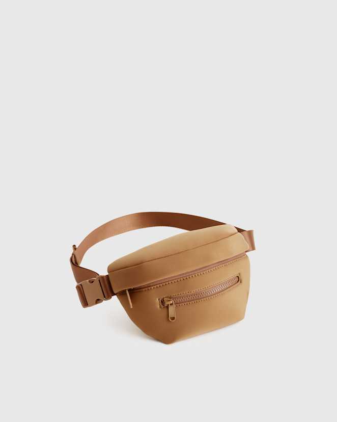 Mocha All-Day Neoprene Belt Bag