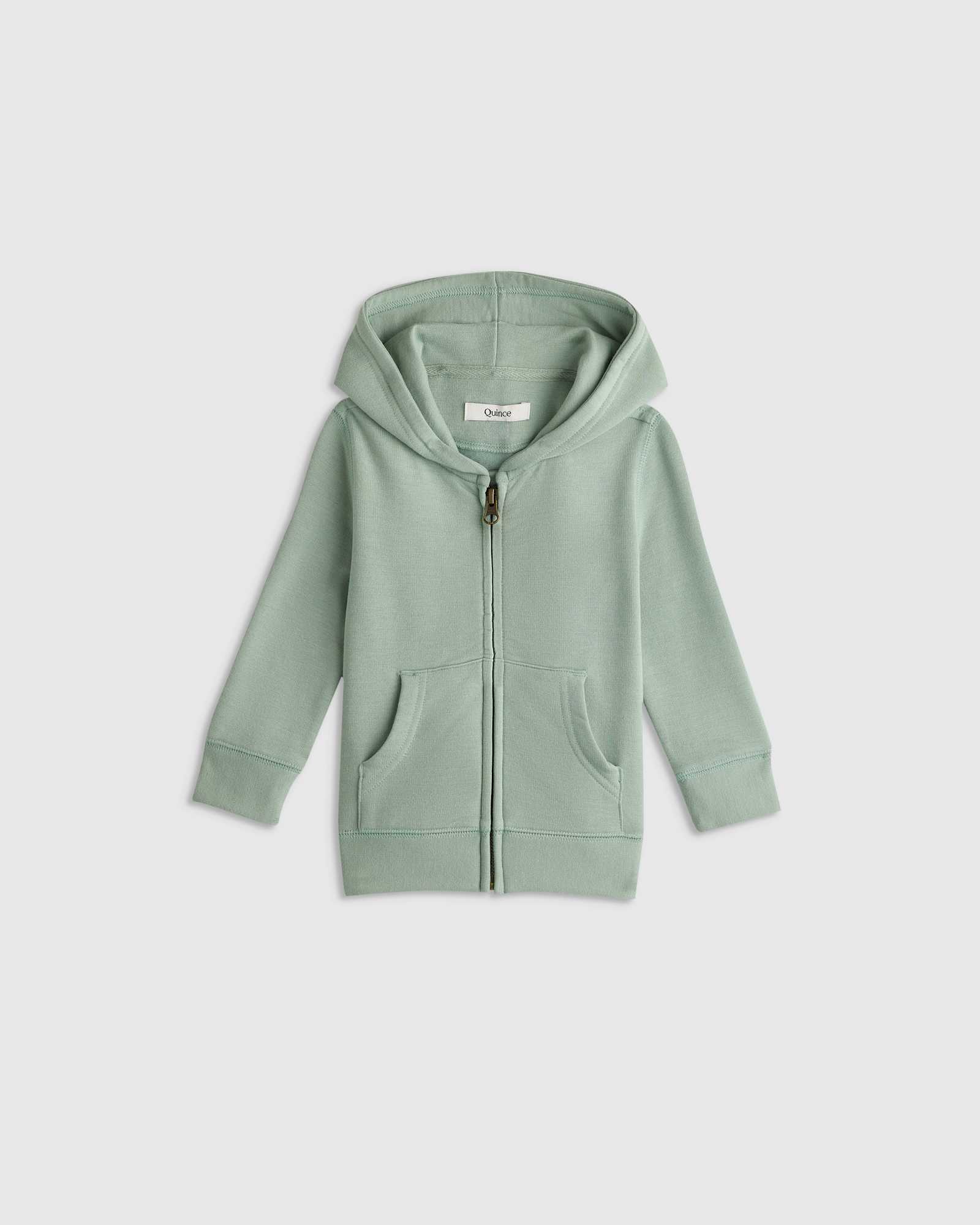 Soft Sage SuperSoft Fleece Zip Up Hoodie