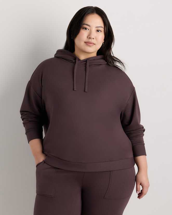 Dried Fig SuperSoft Fleece Pullover Hoodie