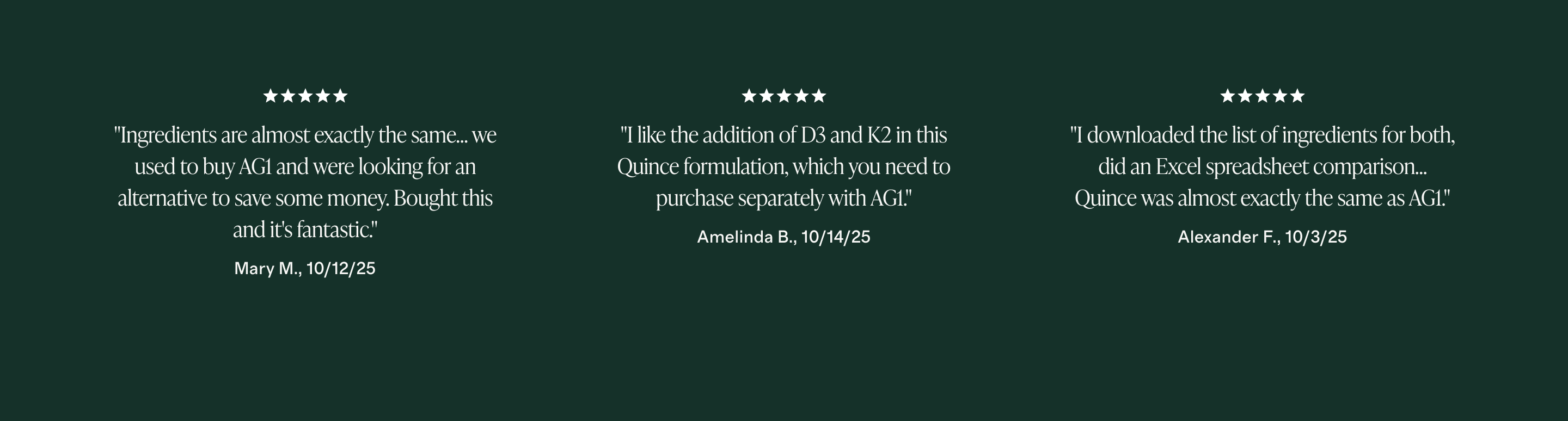 Reviews 2