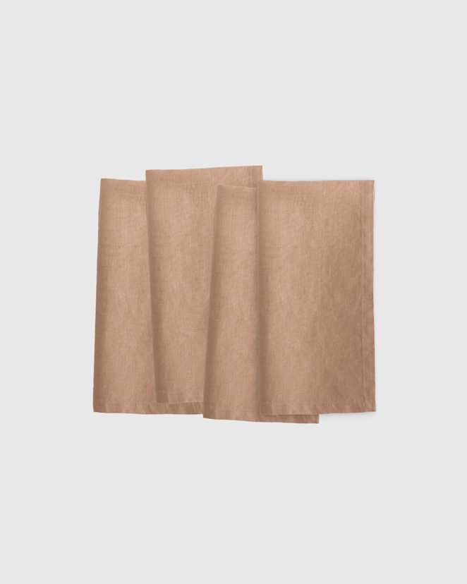 Desert Sunset European Linen Napkins (Set of 4)